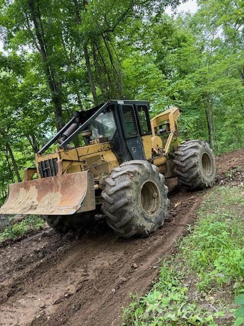 CAT 518C 목재스키더