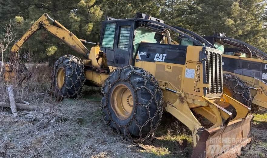 CAT 525C 목재스키더