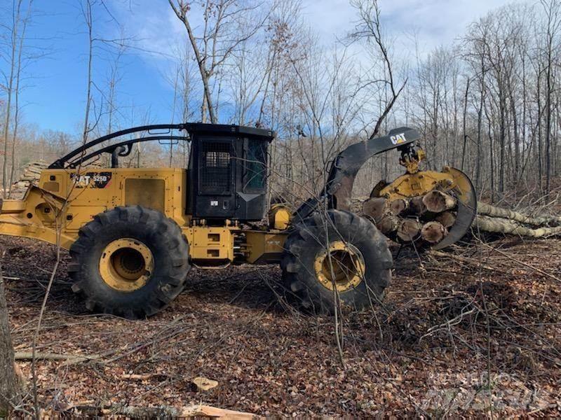 CAT 525D 목재스키더