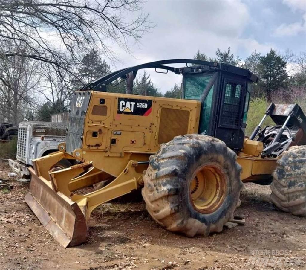 CAT 525D 목재스키더