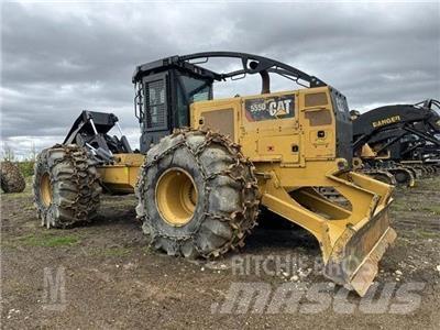 CAT 555D 목재스키더