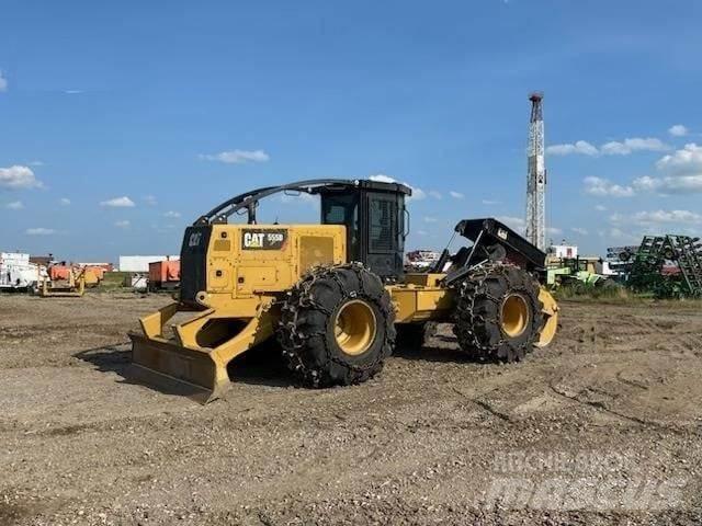 CAT 555D 목재스키더