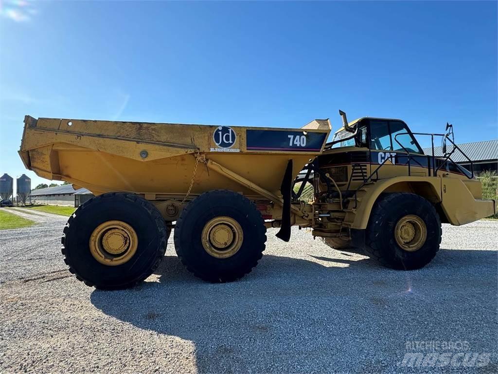 CAT 740 연결식 홀러