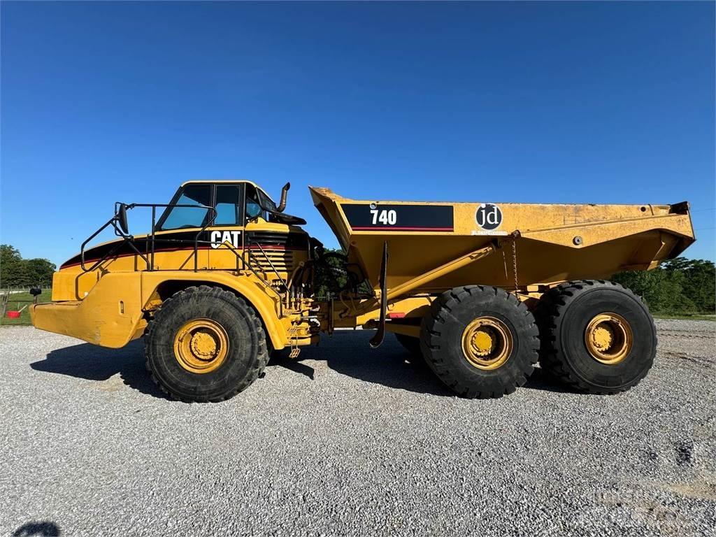 CAT 740 연결식 홀러