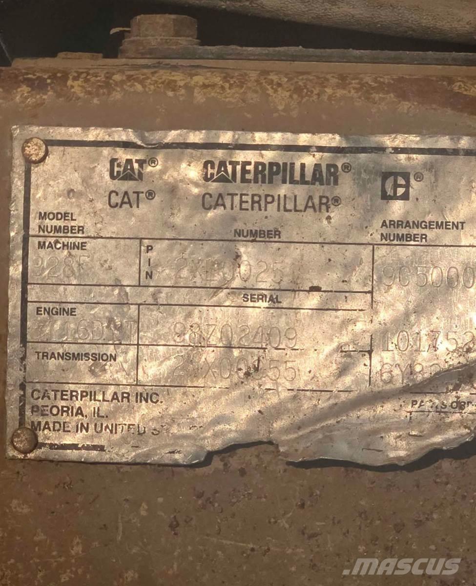 CAT 928F  휠로우더