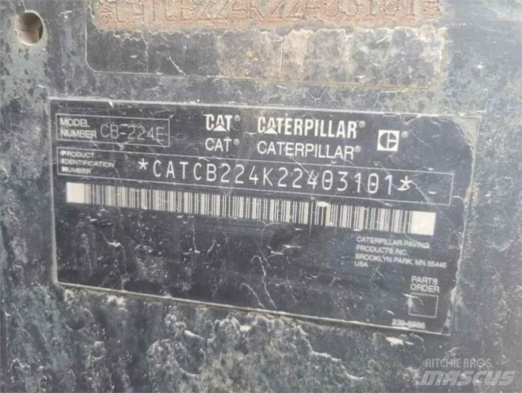 CAT CB24 싱글 드럼 롤러