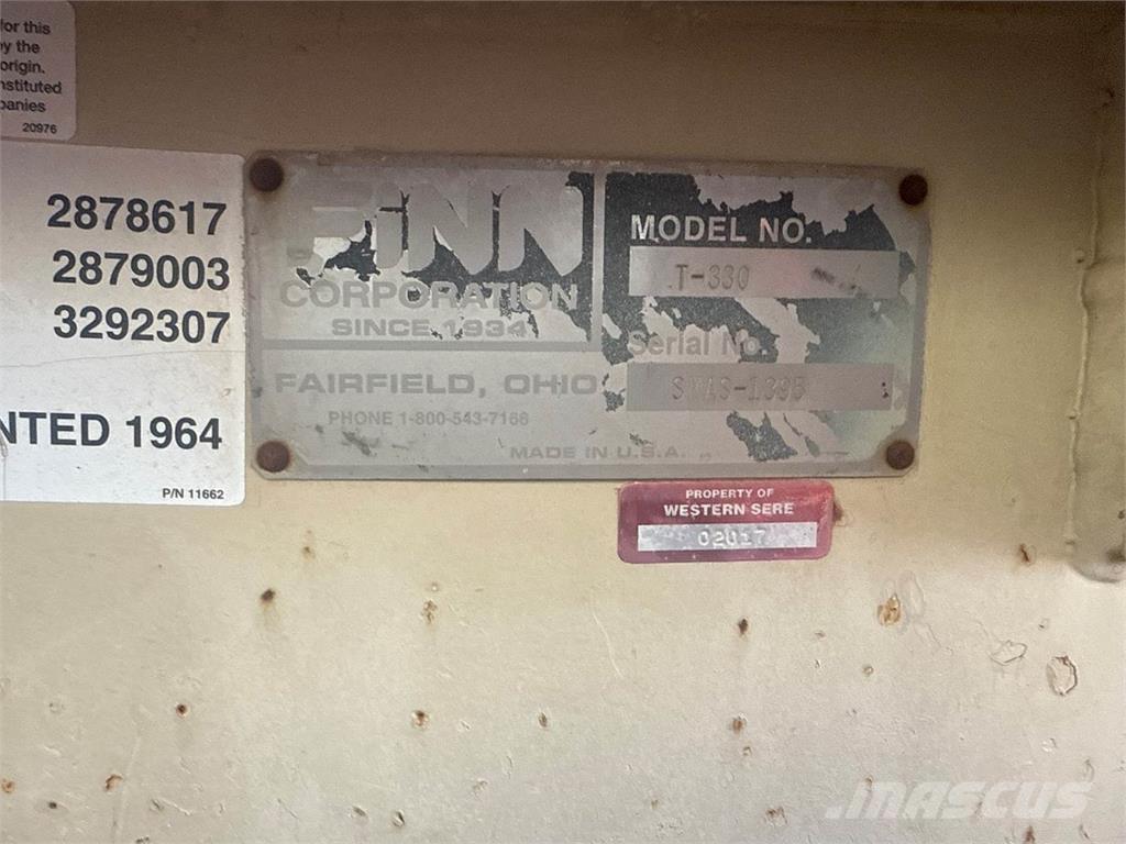 Finn T330 리시빙 호퍼, 블로어 및 엘리베이터