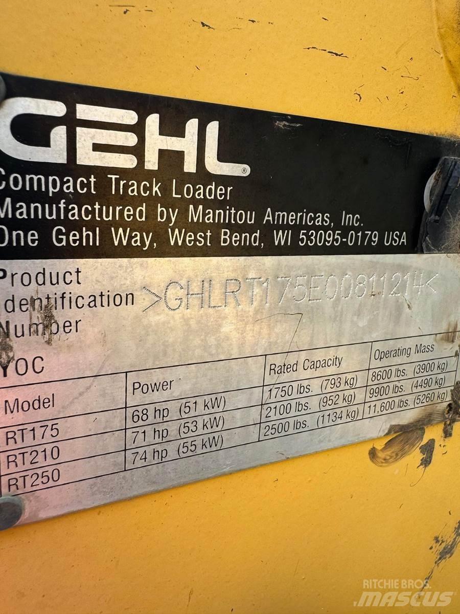Gehl RT175  스키드로더