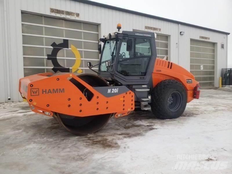 Hamm H20I 싱글 드럼 롤러
