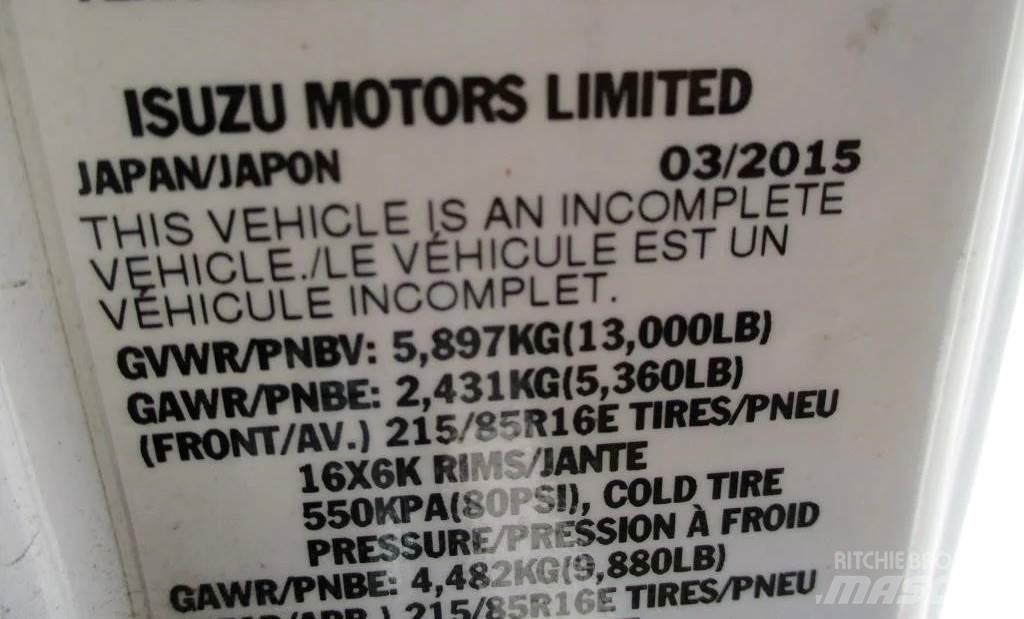 Isuzu NPR 우드칩 트럭