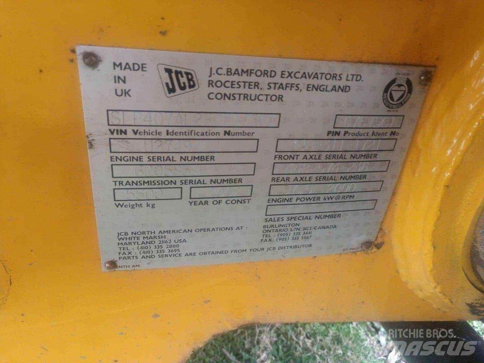 JCB 407  휠로우더