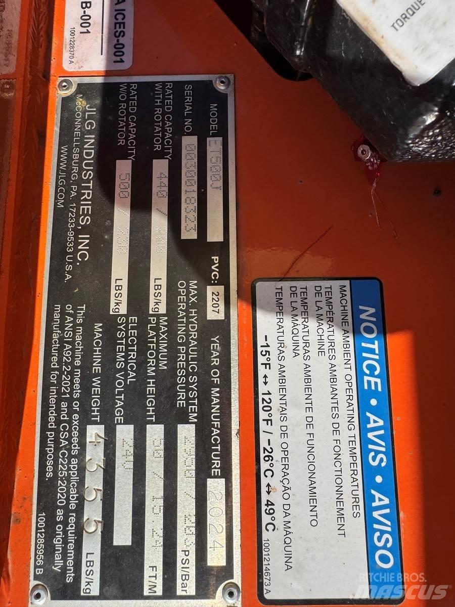 JLG ET500J 트레일러 탑재 고소작업대