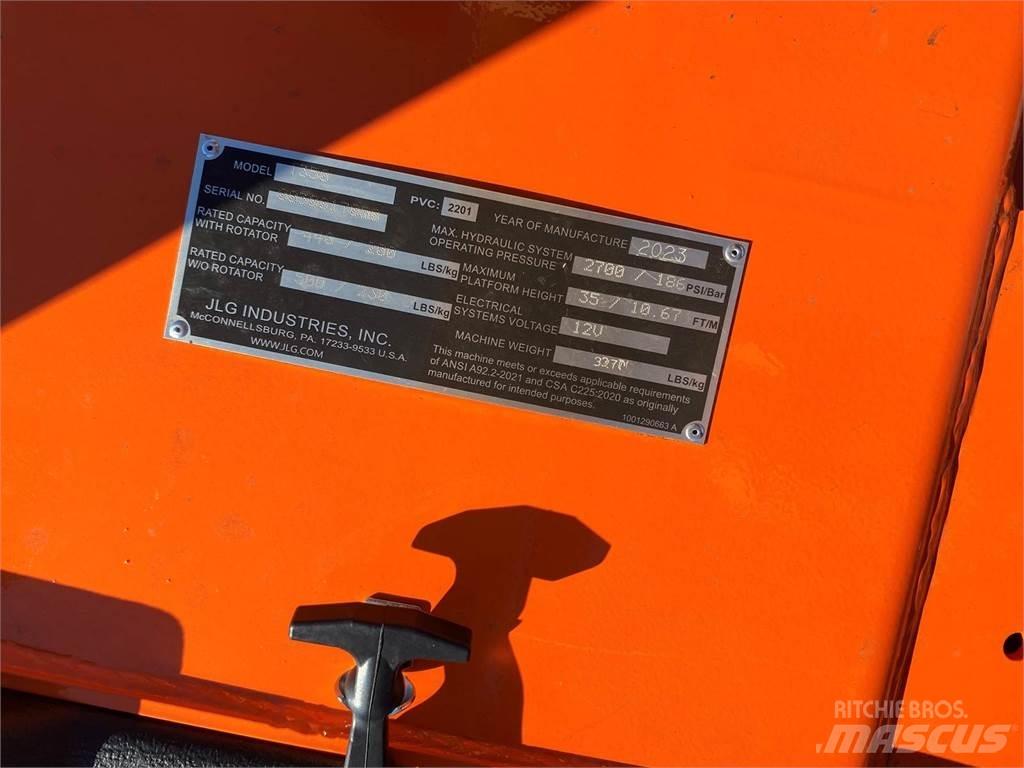 JLG T350 트레일러 탑재 고소작업대