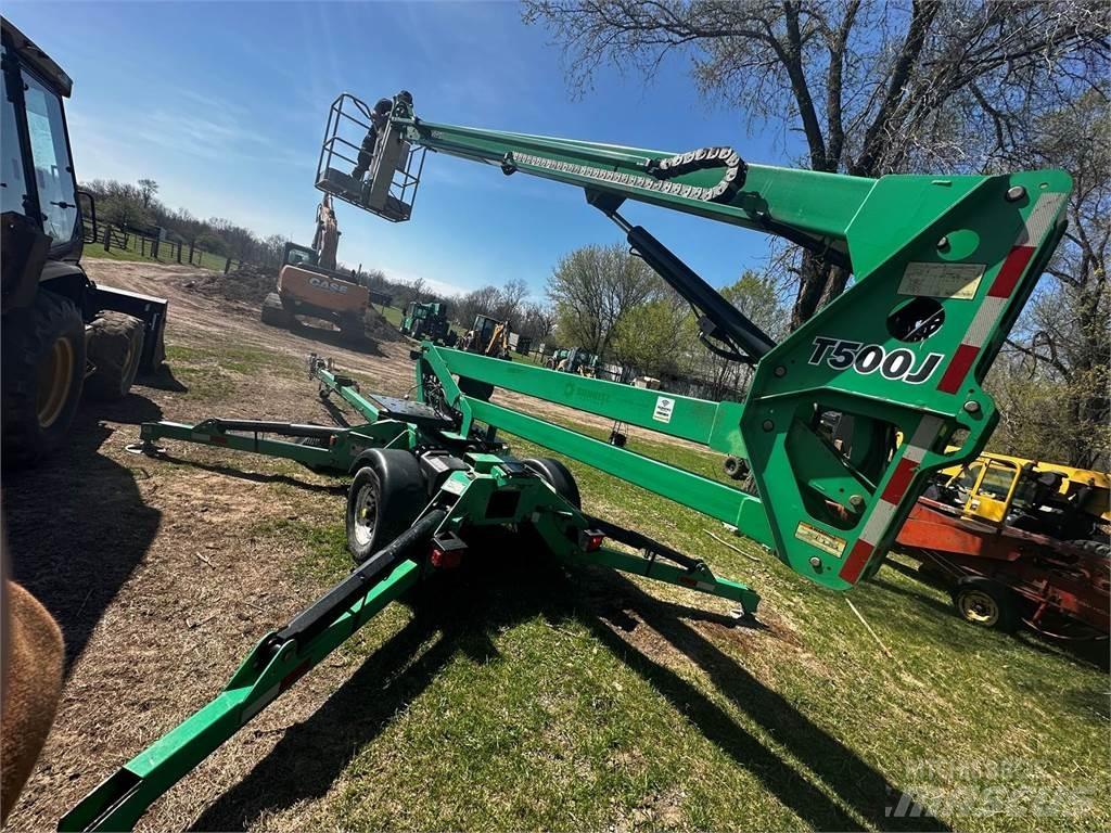 JLG T500J 트레일러 탑재 고소작업대