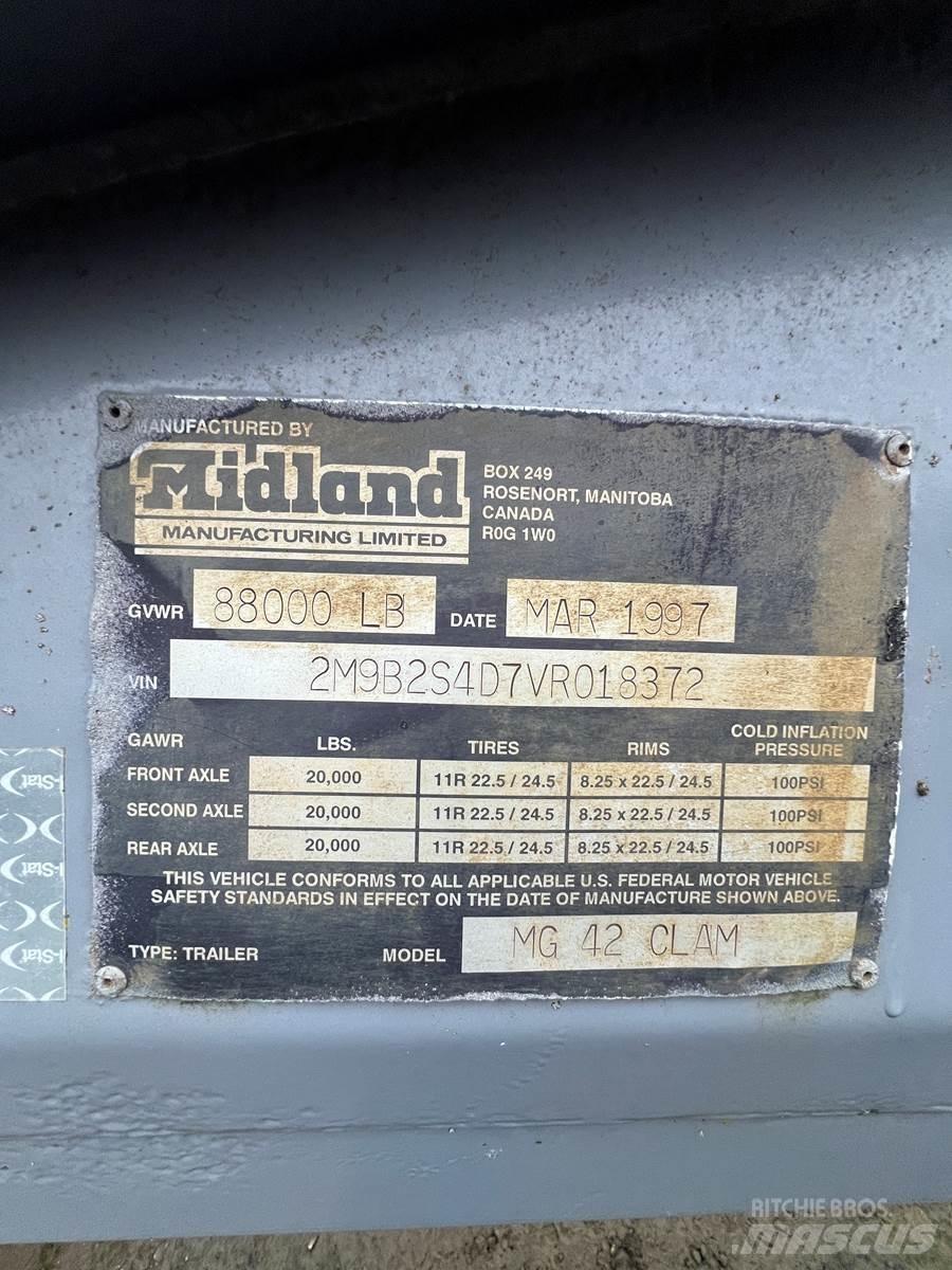 Midland  티퍼 트레일러