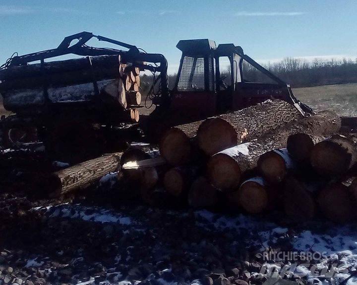 Valmet 544 원목 포워더