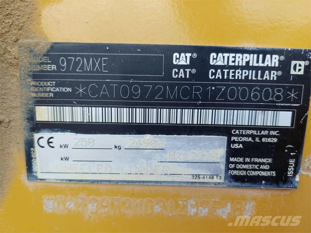 CAT 972MXE  휠로우더
