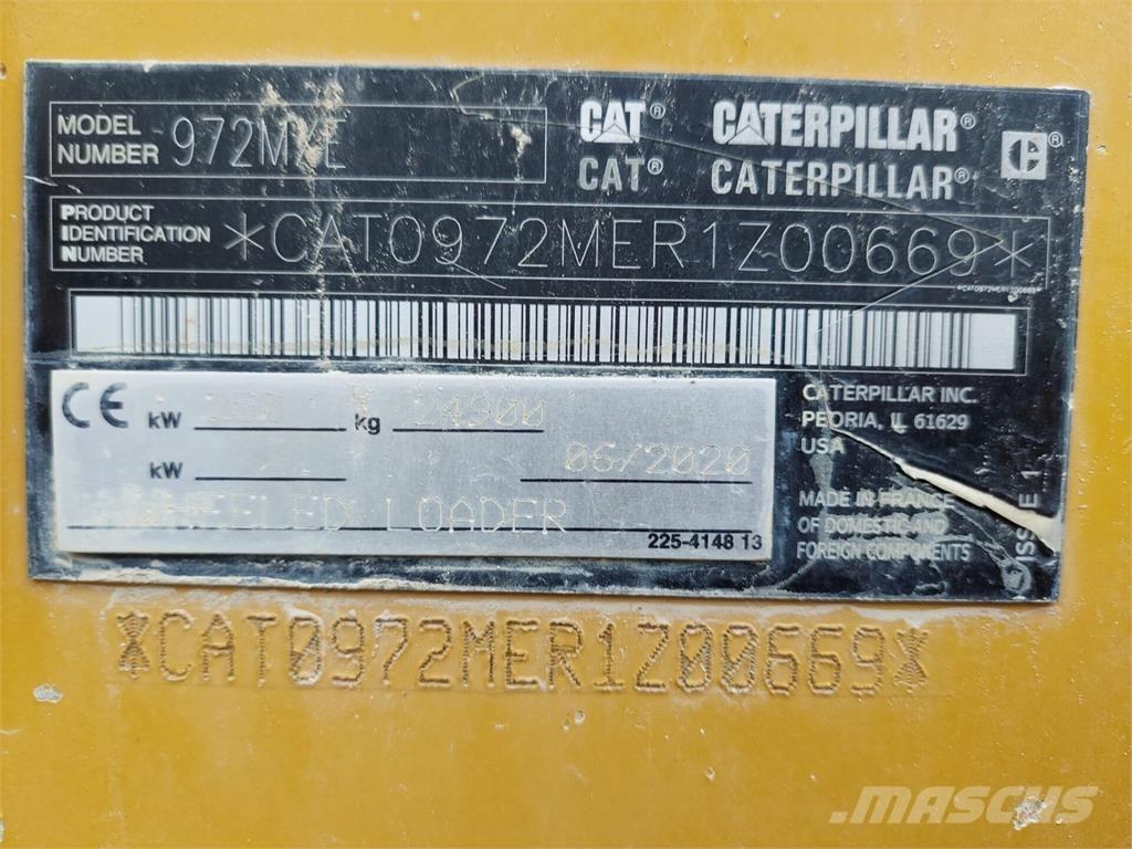 CAT 972MXE  휠로우더