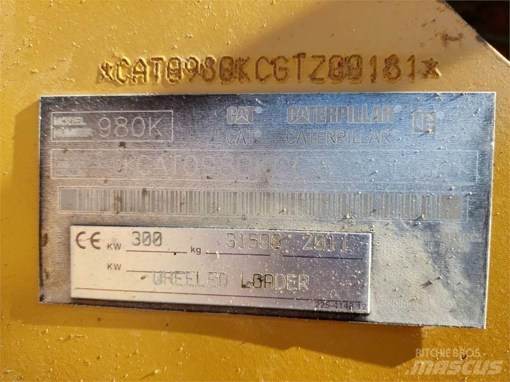 CAT 980K  휠로우더
