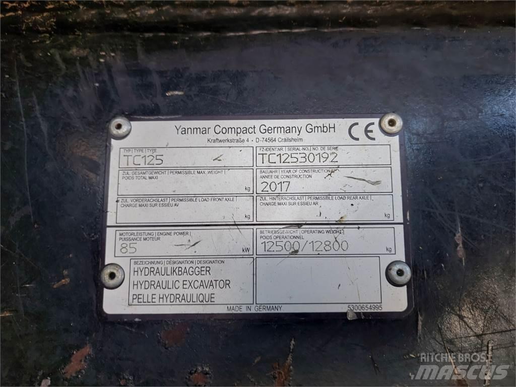 Terex TC 125 대형 굴삭기 29톤 이상