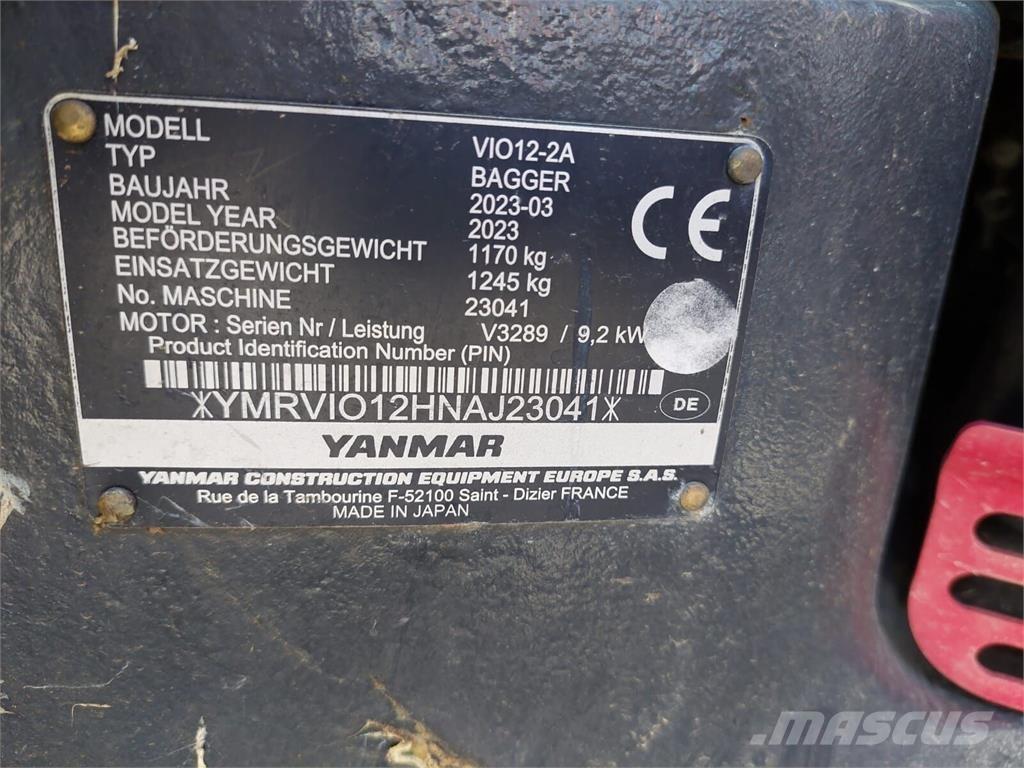 Yanmar Vio 12 대형 굴삭기 29톤 이상