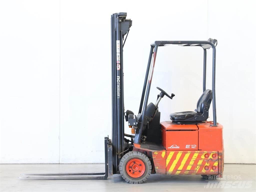 Linde E12/324 전동 지게차
