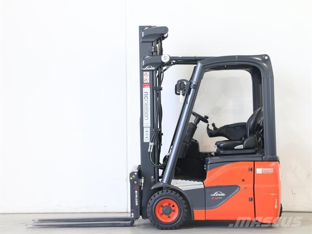 Linde E12/386-02 EVO 전동 지게차