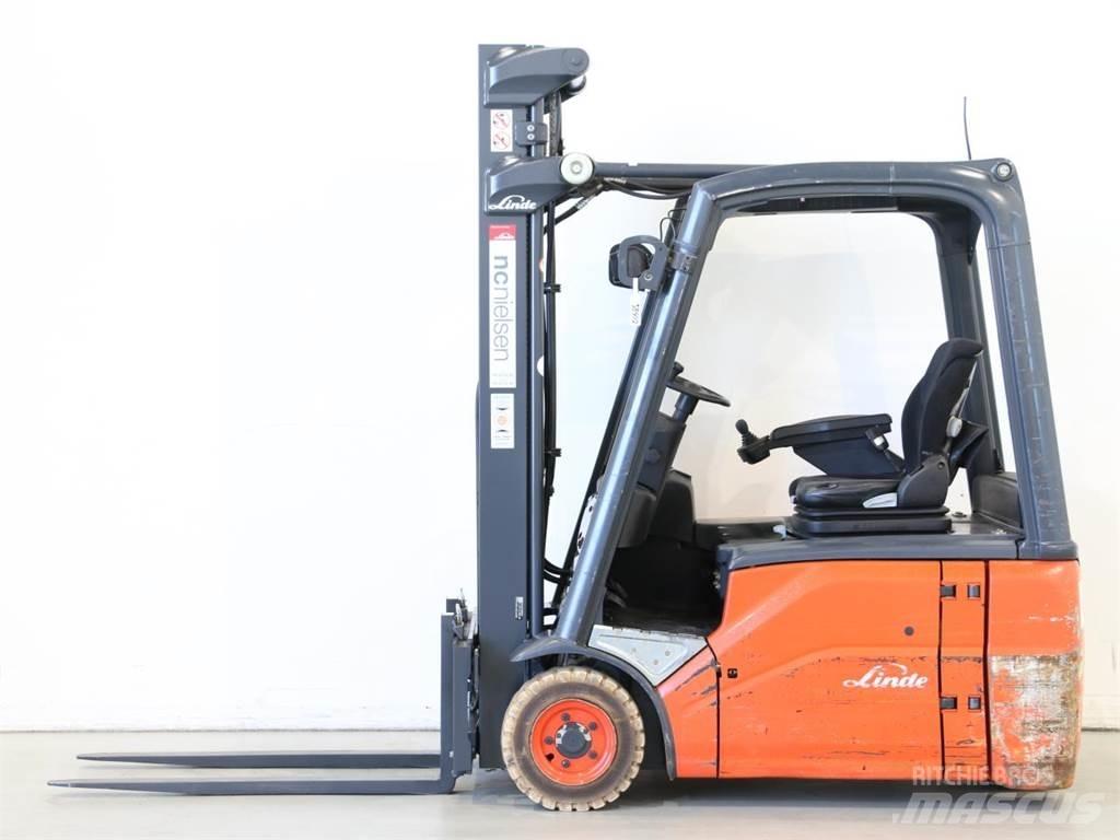 Linde E16/386-01 전동 지게차
