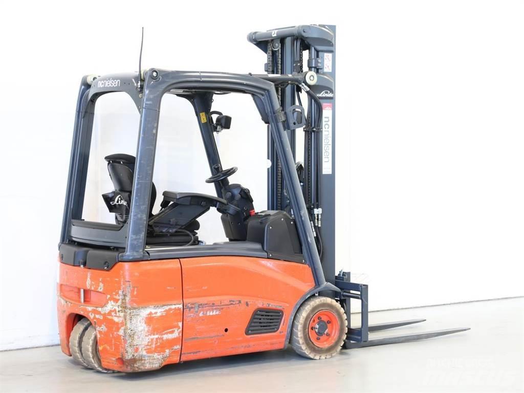 Linde E16/386-01 전동 지게차