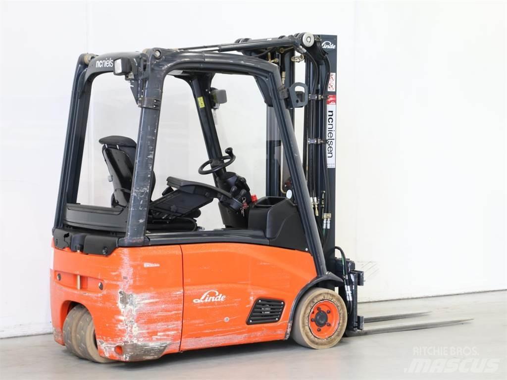 Linde E16/386-01 전동 지게차