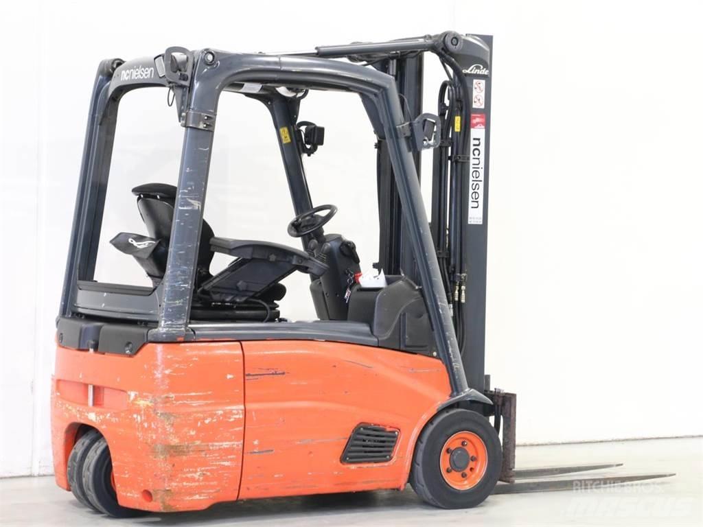 Linde E16/386-01 전동 지게차