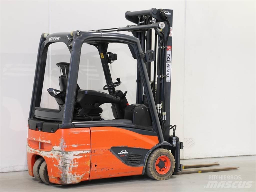 Linde E16/386-02 전동 지게차