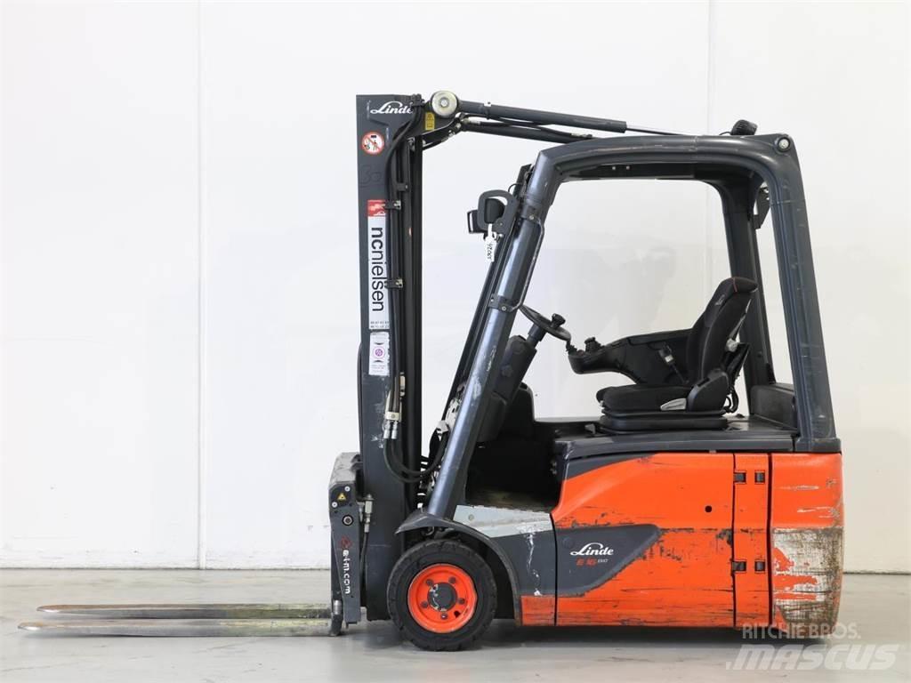 Linde E16/386-02 EVO 전동 지게차