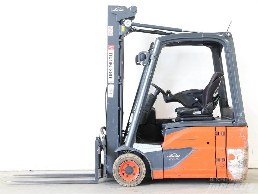Linde E16/386-02 EVO 전동 지게차