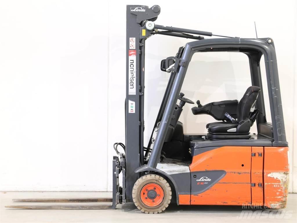 Linde E16/386-02 EVO 전동 지게차
