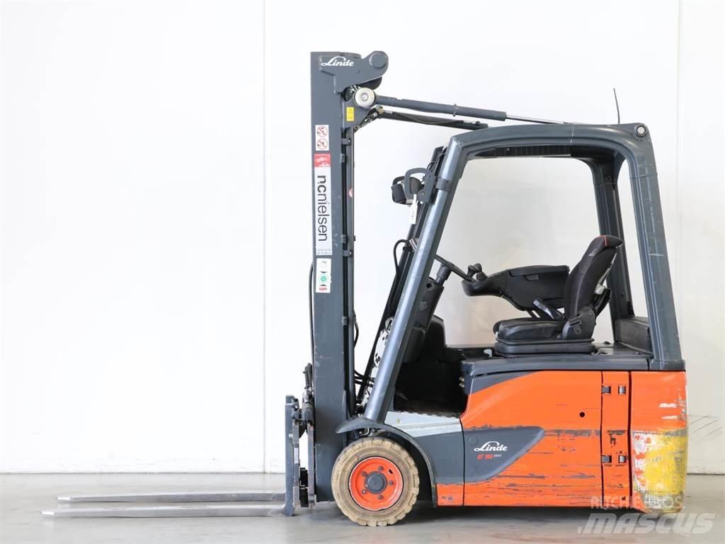 Linde E16/386-02 EVO 전동 지게차