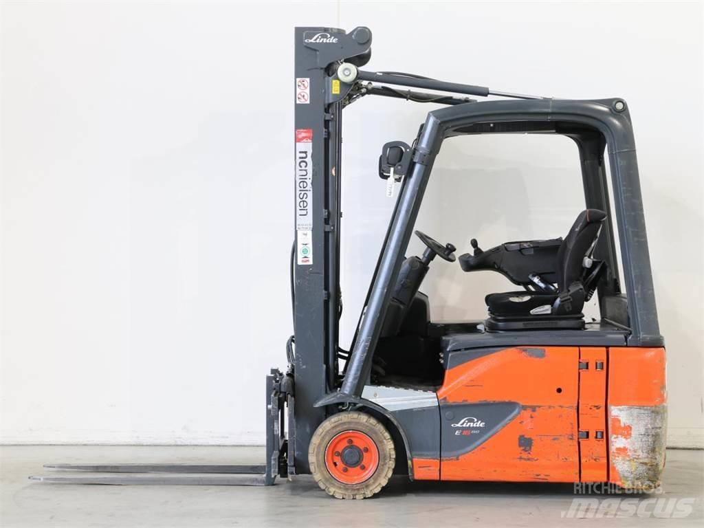 Linde E16/386-02 EVO 전동 지게차