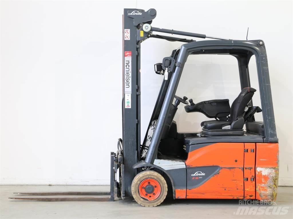 Linde E16/386-02 EVO 전동 지게차