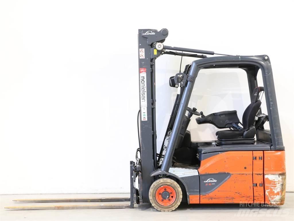 Linde E16/386-02 EVO 전동 지게차