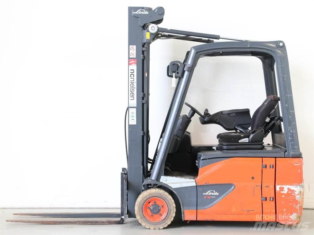 Linde E16/386-02 EVO 전동 지게차