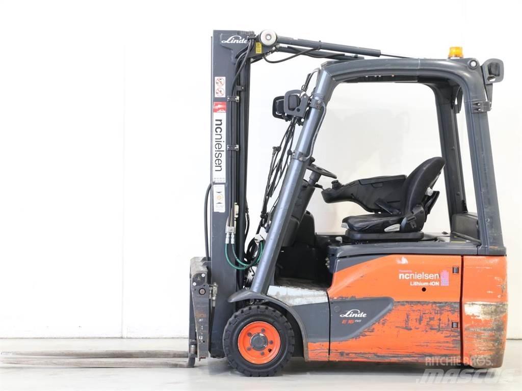 Linde E16/386-02 EVO 전동 지게차