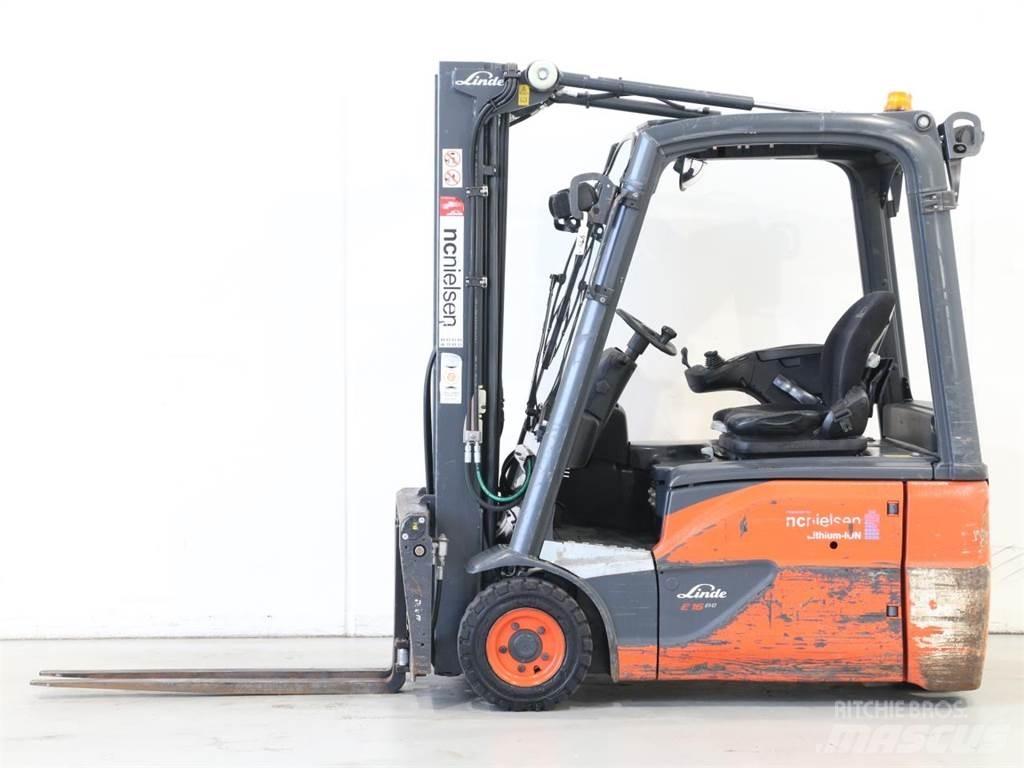Linde E16/386-02 EVO 전동 지게차