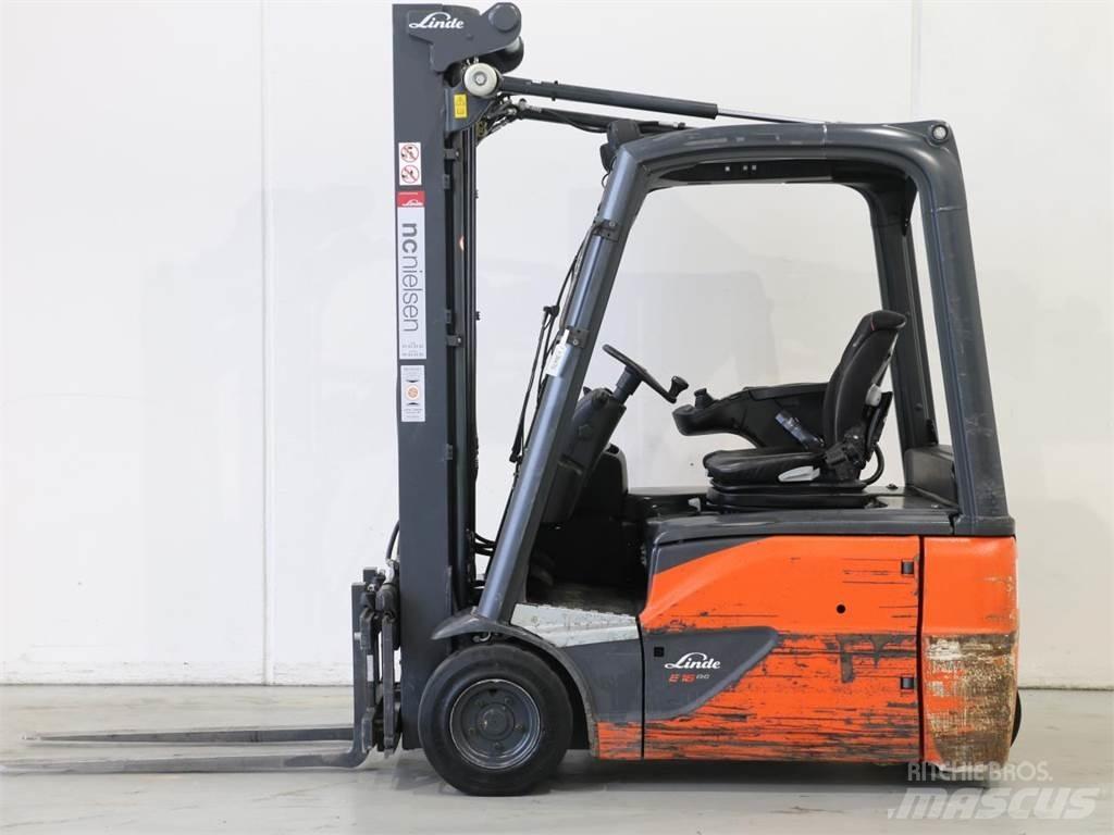 Linde E16/386-02 EVO 전동 지게차