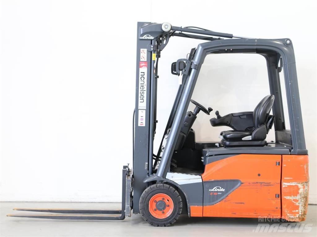 Linde E16/386-02 EVO 전동 지게차