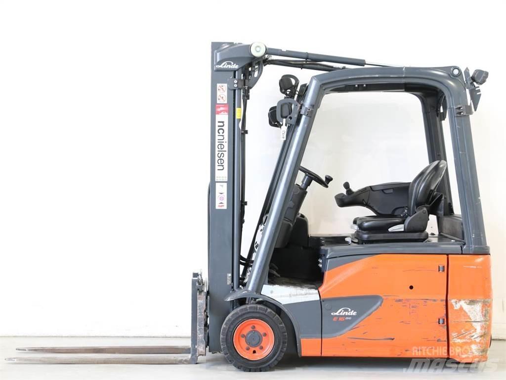 Linde E16/386-02 EVO 전동 지게차