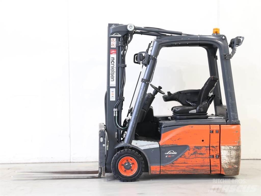 Linde E16/386-02 EVO 전동 지게차