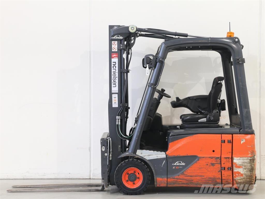 Linde E16/386-02 EVO 전동 지게차