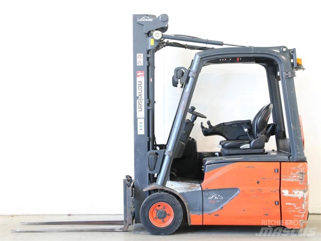 Linde E16/386-02 EVO 전동 지게차