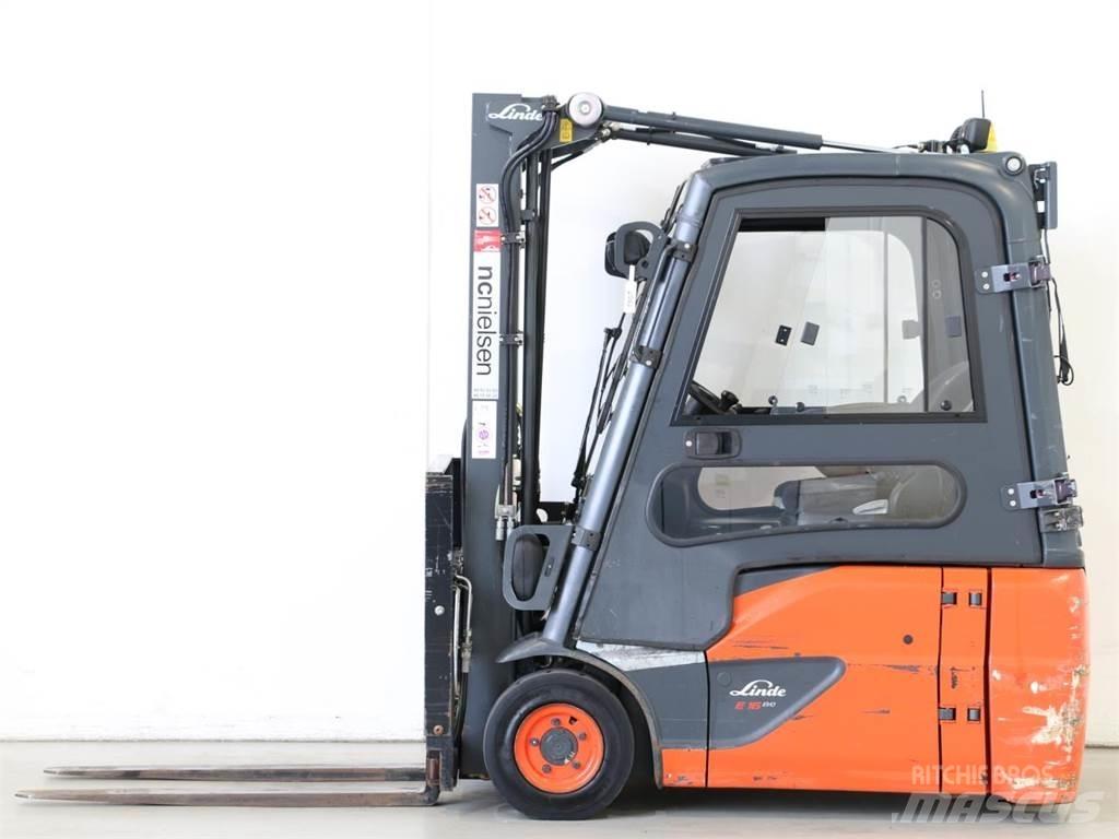 Linde E16/386-02 EVO 전동 지게차
