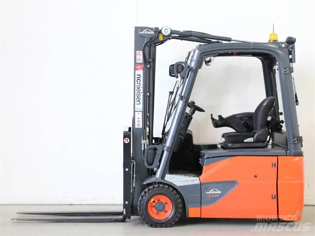 Linde E16/386-02 EVO 전동 지게차